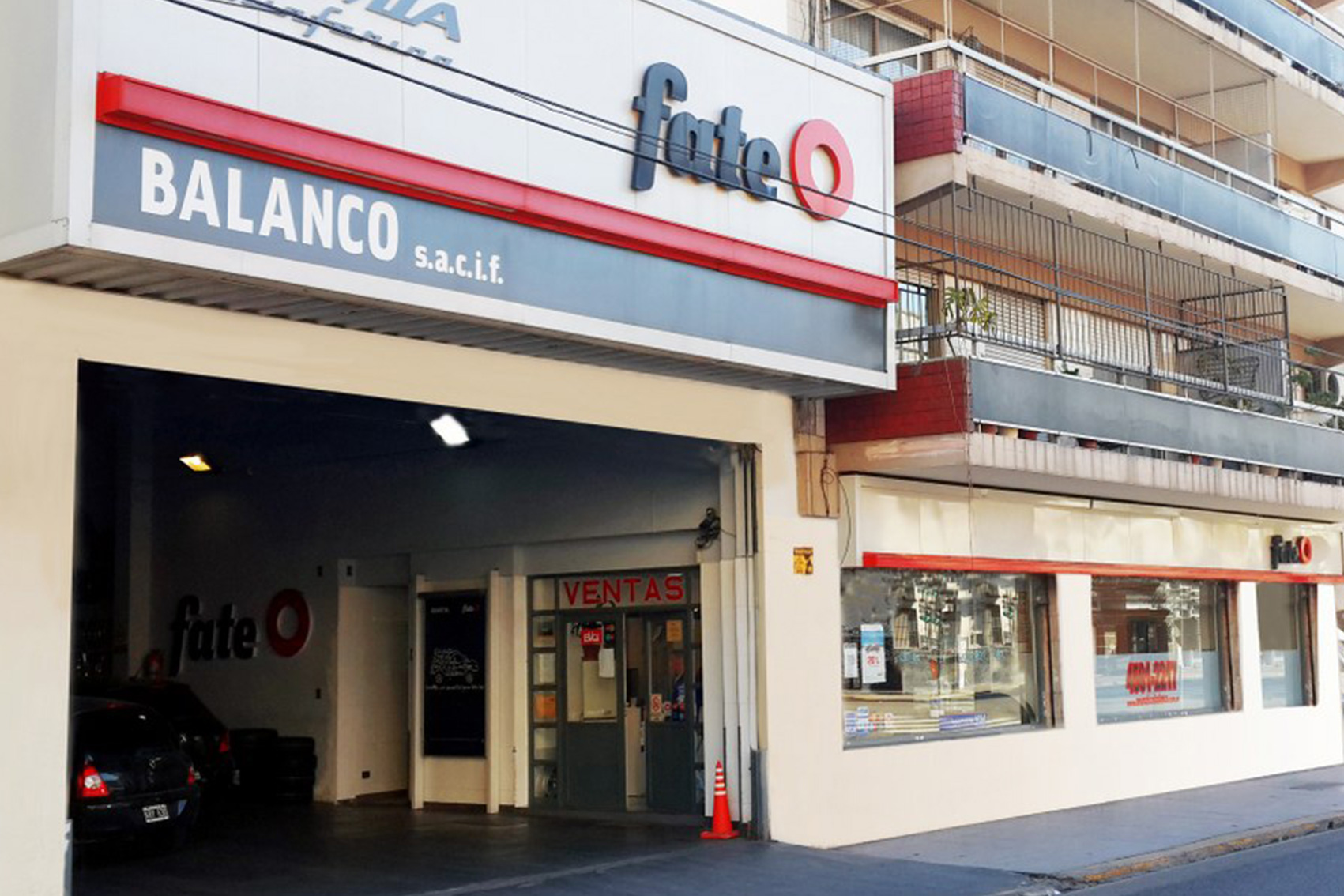 Balanco distribuidor oficial de neumaticos Fate